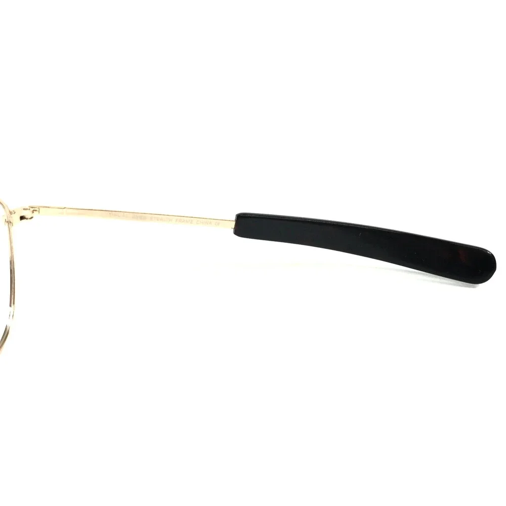 Visual Eyes Eyeglasses Frames STEALTH Y.GOLD Yellow Gold Military 52-19-140